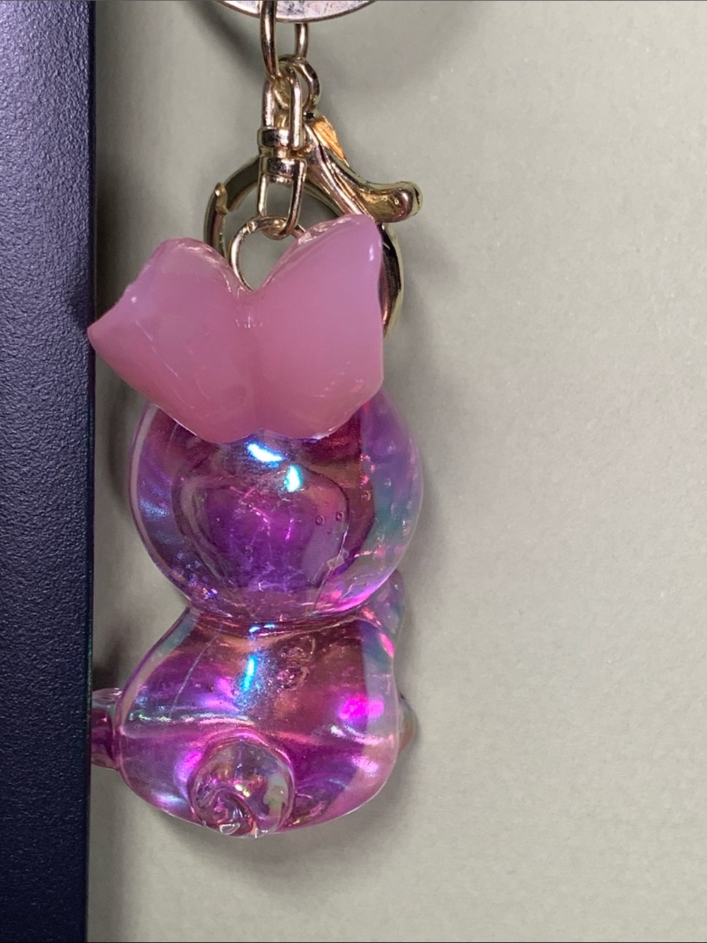 Charm Buddy Keychain - Pink Rabbit - Picture 3 of 4